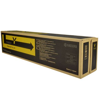 OEM Kyocera Mita TK-8507Y (1T02LCAUS0) Toner Cartridge, Yellow 20K Yield 1