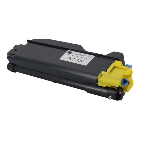 Compatible Kyocera Mita TK-5152Y (1T02NSAUS0) Toner Cartridge, Yellow 10K Yield 1
