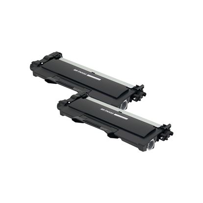 Compatible Brother TN450 (TN450, TN420) Toner Cartridge, Black 2.6K High Yield, 2 Cartridge Value Pack 1