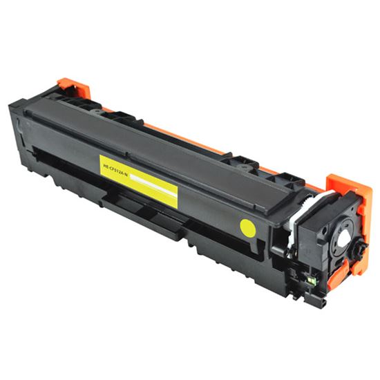 Compatible HP 204A (CF512A) Toner Cartridge, Yellow 0.9K Yield 1