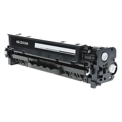 Compatible HP 305A (CE410A) Toner Cartridge, Black 2.2K Yield 1