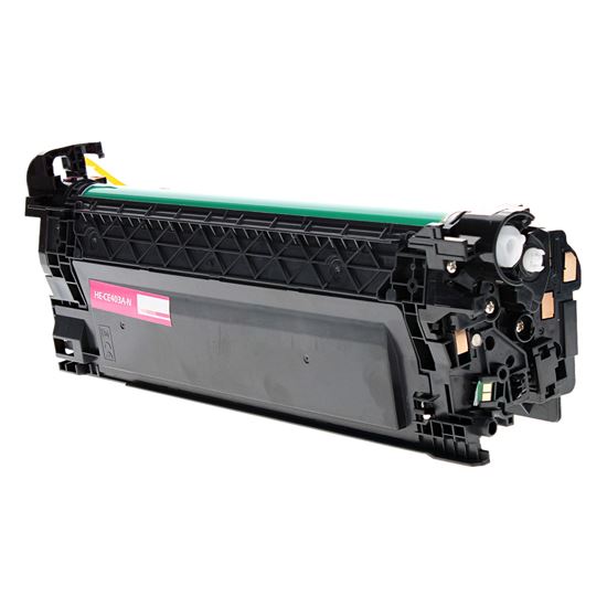 Compatible HP 507A (CE403A) Toner Cartridge, Magenta 6K Yield 1