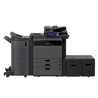 OEM Toshiba e-STUDIO 6527ACT (ESTUDIO6527ACT) MFP, 65 ppm Color, Print, Copy, Scan, (Fax), With DSDF Tandem Drawer 1