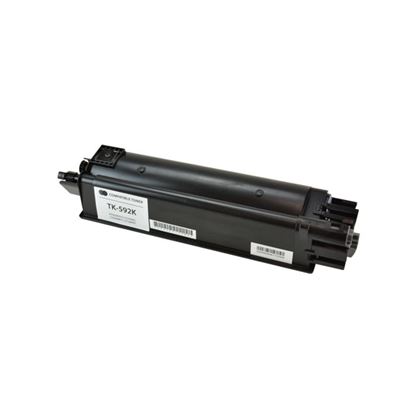 Compatible Kyocera Mita TK-592K (1T02KV0US0) Toner Cartridge, Black 7K Yield 1