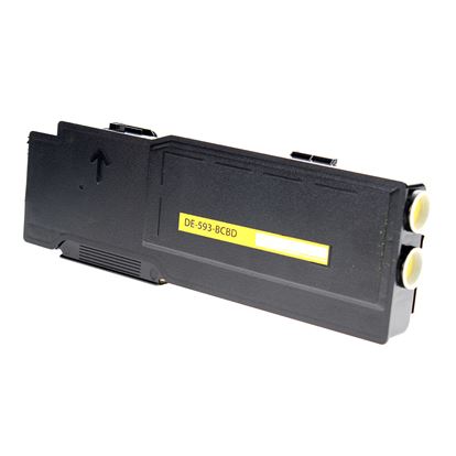 Compatible Dell S3840 S3845 (593-BCBD) Toner Cartridge, Yellow 9K Extra High Yield 1