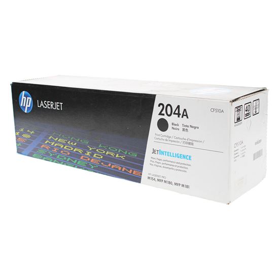 OEM HP 204A (CF510A) Toner Cartridge, Black 1.1K Yield 1