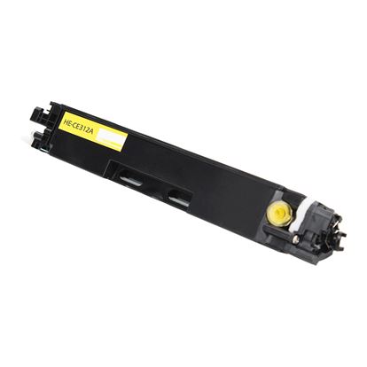 Compatible HP 126A (CE312A) Toner Cartridge, Yellow 1K Yield 1