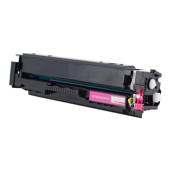 Compatible HP 414A (W2023A) Toner Cartridge, Magenta 2.1K Yield, (New Chip) 1