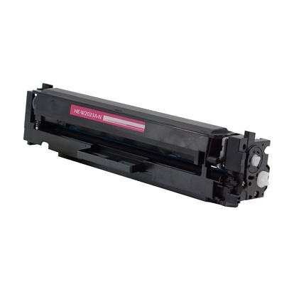 Compatible HP 414A (W2023A) Toner Cartridge, Magenta 2.1K Yield, DIY (No Chip) 1