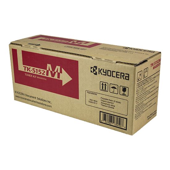 OEM Kyocera Mita TK-5152M (1T02NSBUS0) Toner Cartridge, Magenta 10K Yield 1