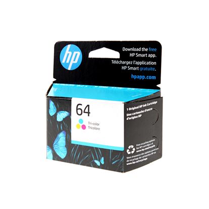 OEM HP 64 (N9J89AN) Inkjet, Color 165 Yield 1