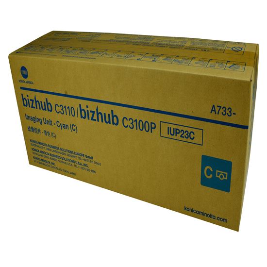 OEM Konica Minolta IUP23C (A7330KF) Imaging Unit, Cyan 30K Yield 1