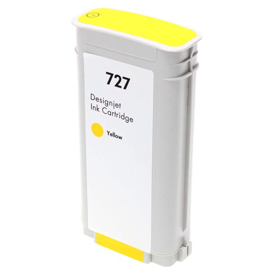 Remanufactured HP 727 (B3P21A) Wide Format, Yellow 130ml 1