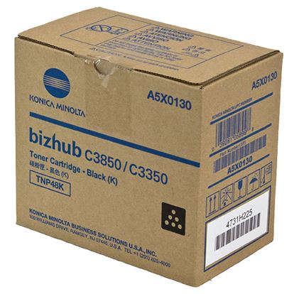 OEM Konica Minolta TNP48K (A5X0130) Toner Cartridge, Black 10K Yield 1