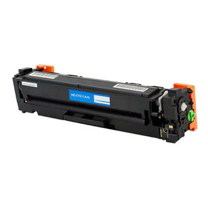 Compatible HP 410A (CF411A) Toner Cartridge, Cyan 2.3K Yield 1