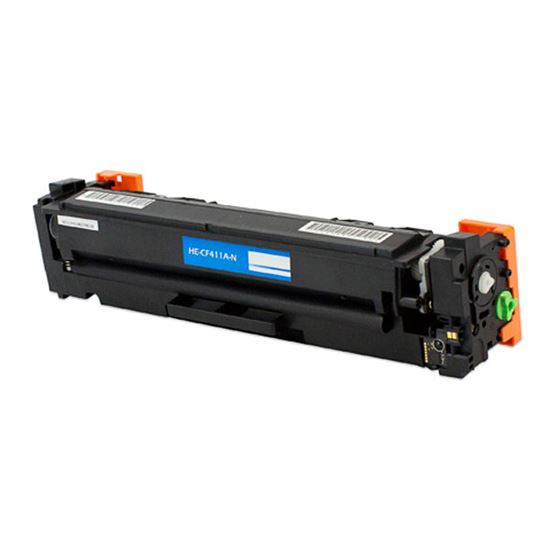 Compatible HP 410A (CF411A) Toner Cartridge, Cyan 2.3K Yield 1