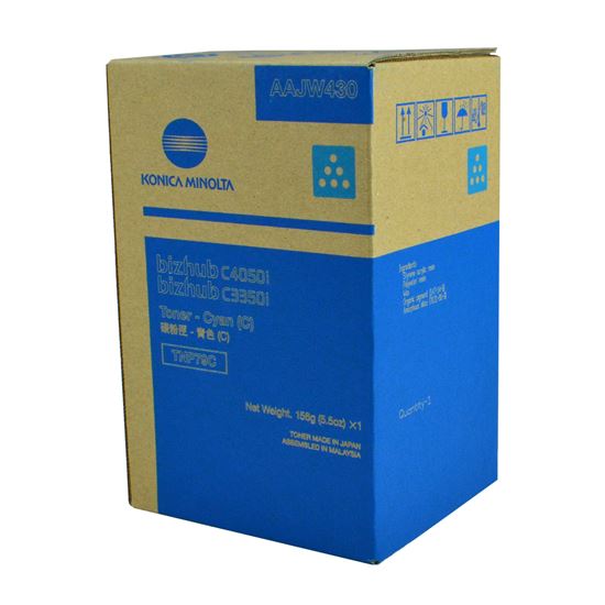OEM Konica Minolta TNP79C (AAJW430) Toner Cartridge, Cyan 9K Yield 1