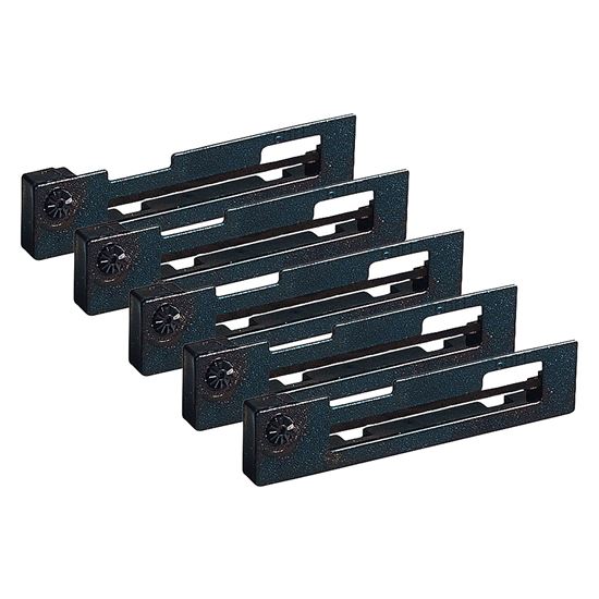 Compatible CITIZEN IR-91B POS Ribbon, Black, 5 Pack Value Pack 1