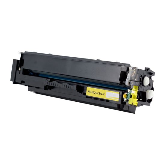 Compatible HP 414A (W2022A) Toner Cartridge, Yellow 2.1K Yield, (New Chip) 1