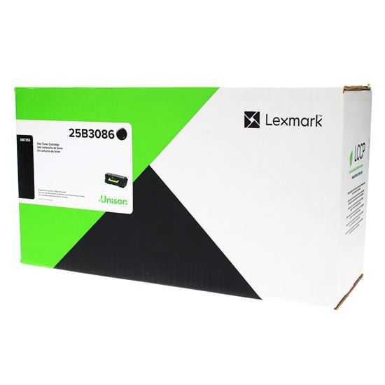 OEM Lexmark  (25B3086) Toner Cartridge, Black 45K Yield 1