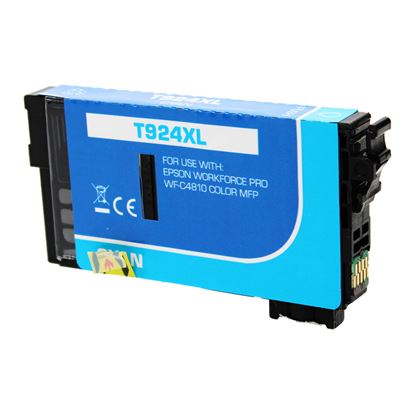 Remanufactured Epson T924XL220 (924XL) Inkjet Cartridge, Cyan 1700 High Yield 1