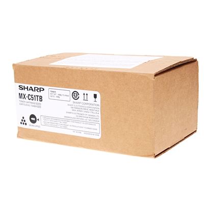 OEM Sharp  (MX-C51TB) Toner Cartridge, Black 16K Yield 1