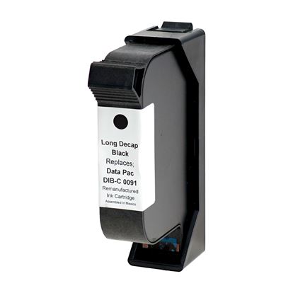 Remanufactured HP DIB-C-0091 Inkjet Cartridge, Pigment Black 40 ML 1