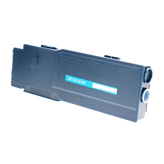 Compatible Dell S3840 S3845 (593-BCBF) Toner Cartridge, Cyan 9K Extra High Yield 1