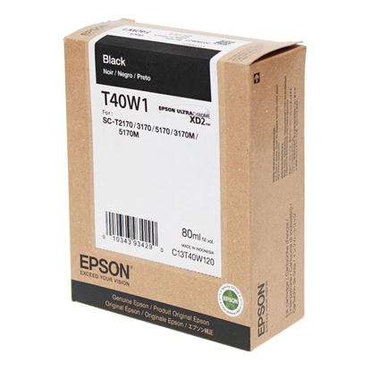 OEM Epson  (T40W120) Toner Cartridge, Black 80 Ml 1