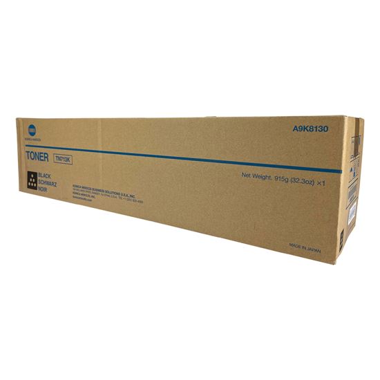 OEM Konica Minolta TN713K (A9K8130) Toner Cartridge, Black 48.9K Yield 1