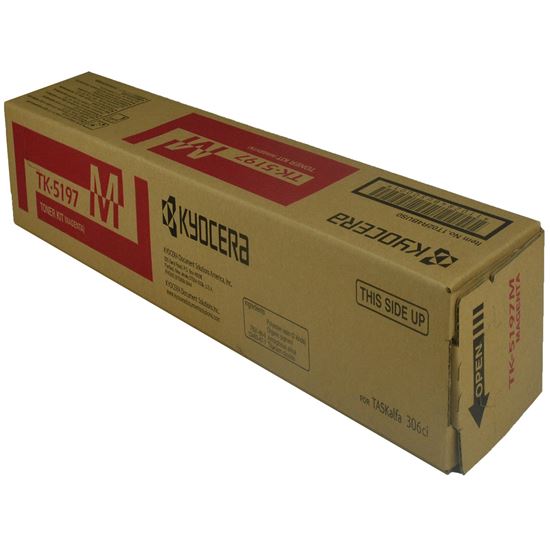 OEM Kyocera Mita TK-5197M (1T02R4BUS0) Toner Cartridge, Magenta 7K Yield 1