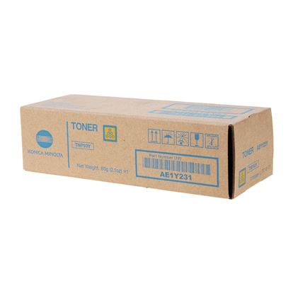OEM Konica Minolta TNP93Y (AE1Y231) Toner Cartridge, Yellow 4K Yield 1