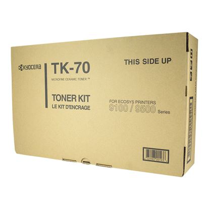 OEM Kyocera Mita TK-70 (370AC010) Toner Cartridge, Black 40K Yield 1