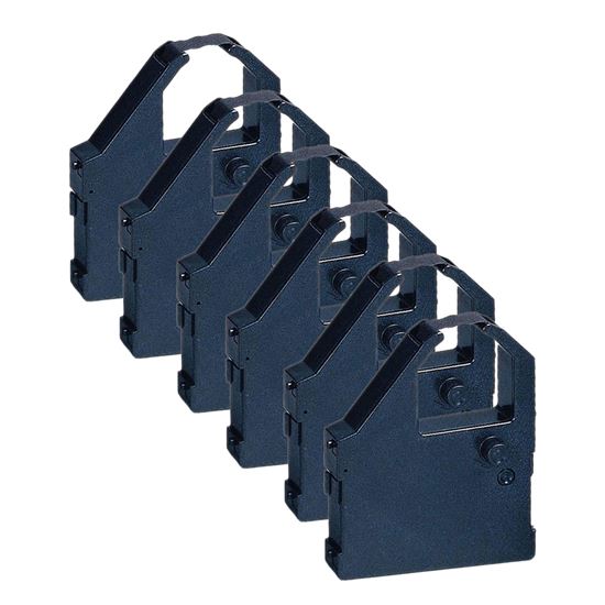 Compatible Star Micronics 80982300 Printer Ribbon, Black, 6 Pack Value Pack 1