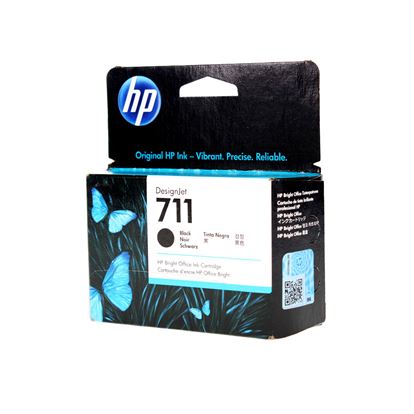 OEM HP 711 (CZ133A) Inkjet, Black 80 Yield 1