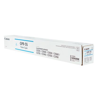OEM Canon GPR-55 (0482C003) Toner Cartridge, Cyan 60K Yield 1