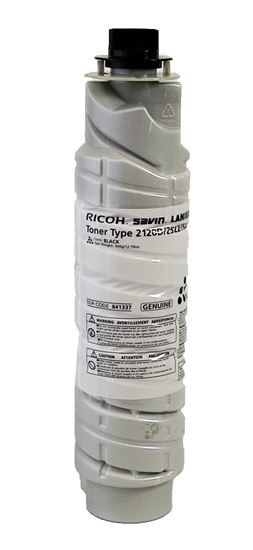 OEM Ricoh Type 2120D (841337) Toner Cartridge, Black 11K Yield 1
