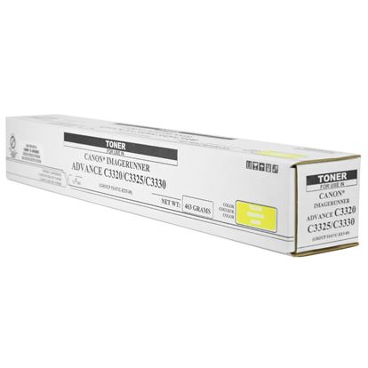 Remanufactured Canon GPR-53 (8527B003AA) Toner Cartridge, Yellow 19K Yield, TAA Compliant, Made in USA 1