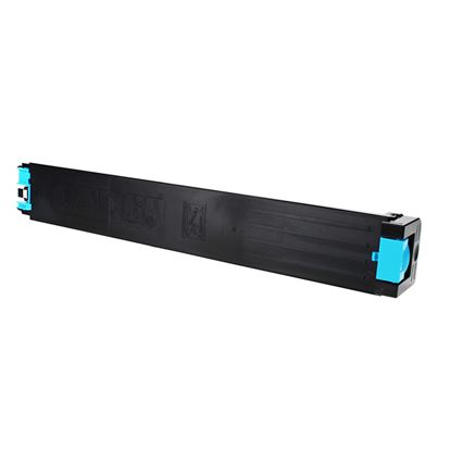 Compatible Sharp MX-4110 / MX-4140 (MX-51NTCA) Toner Cartridge, Cyan 18K Yield, TAA Compliant, Made in USA 1