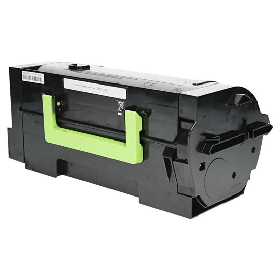 Compatible Lexmark 581U 580UA (58D1U00) Toner Cartridge, Black 55K Ultra High Yield 1