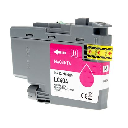 Compatible Brother LC404M Inkjet Cartridge, Magenta 750 Yield 1