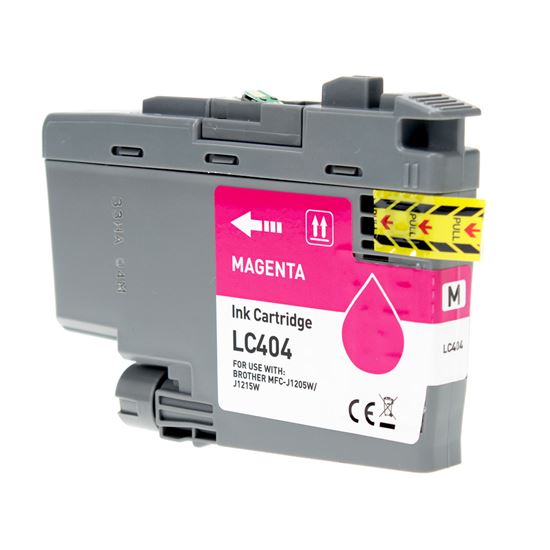 Compatible Brother LC404M Inkjet Cartridge, Magenta 750 Yield 1