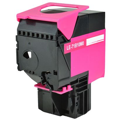 Remanufactured Lexmark 71B10M0 (71B0030) Toner Cartridge, Magenta 2.3K Yield 1