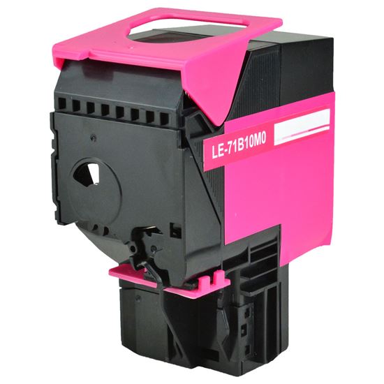 Remanufactured Lexmark 71B10M0 (71B0030) Toner Cartridge, Magenta 2.3K Yield 1