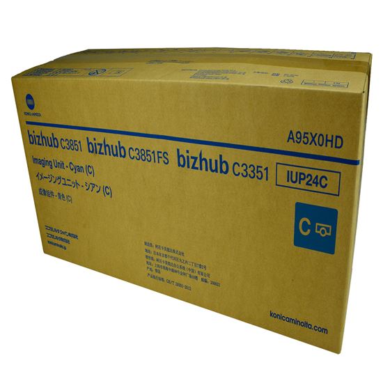 OEM Konica Minolta IUP24C (A95X0HD) Imaging Unit, Cyan 50K Yield 1