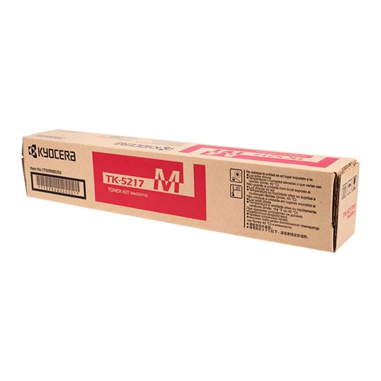 OEM Kyocera Mita TK-5217M (1T02R6BUS0) Toner Cartridge, Magenta 15K Yield 1
