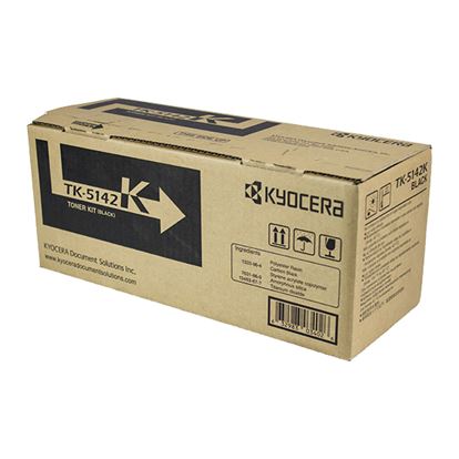 OEM Kyocera Mita TK-5142K (1T02NR0US0) Toner Cartridge, Black 7K Yield 1