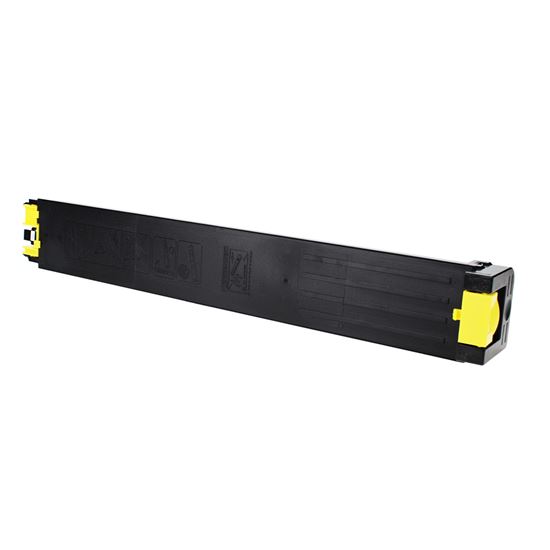 Compatible Sharp MX-4110 / MX-4140 (MX-51NTYA) Toner Cartridge, Yellow 18K Yield, TAA Compliant, Made in USA 1