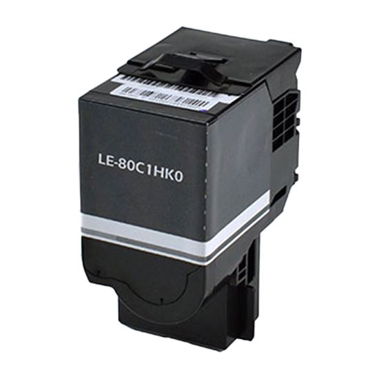 Compatible Lexmark 801HK (80C1HK0) Toner Cartridge, Black 4K High Yield 1