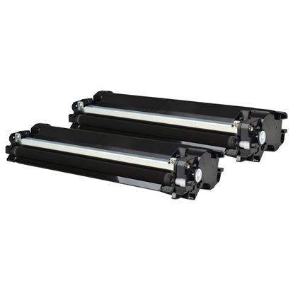 Compatible Brother TN760 (TN760, TN730) Toner Cartridge, Black 3K High Yield, 2 Cartridge Value Pack 1